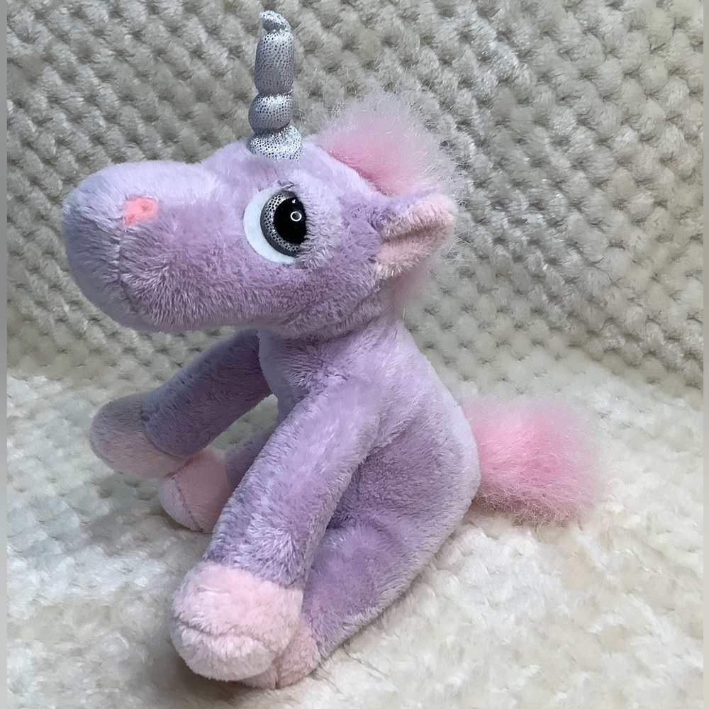RUSS Make Someone Happy Shimmer Purple Plush Unicorn Stuffed Animal Toy
